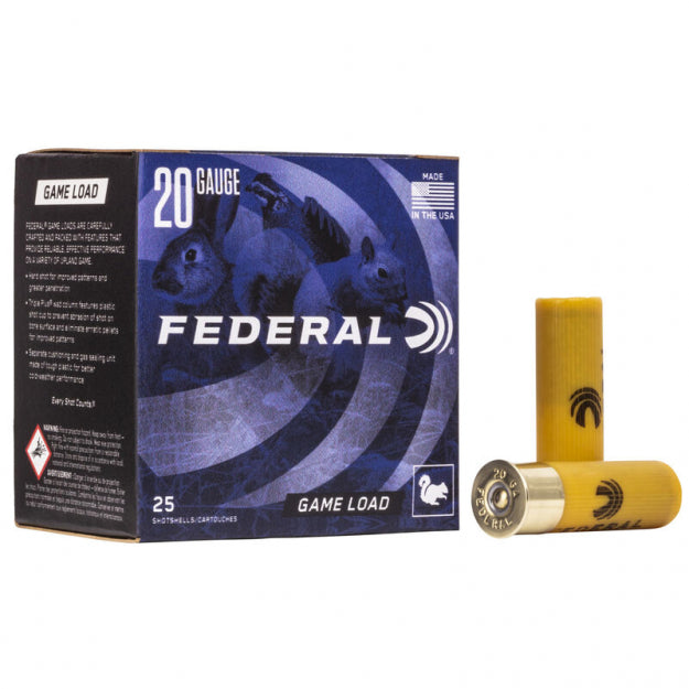 Federal 20 Gauge 2-3/4" #8 Upland Game Load 7/8oz