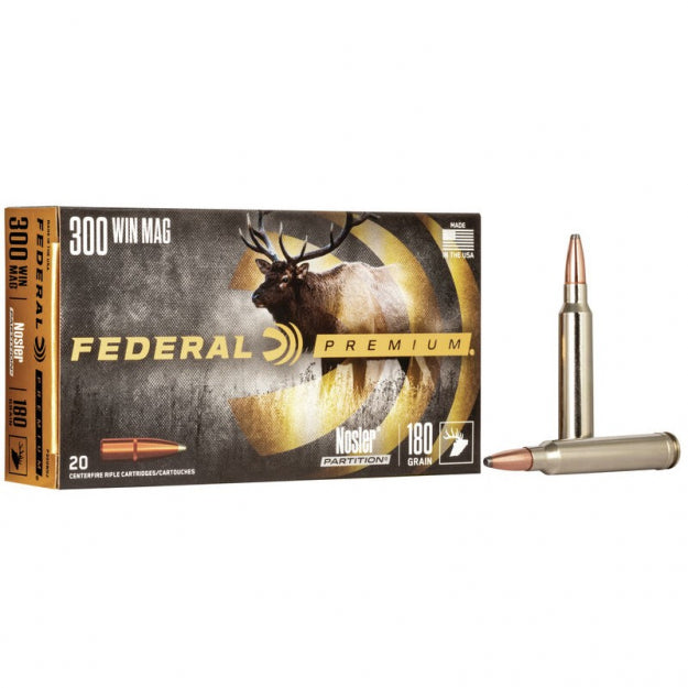 300 Winchester MAG 180GR Nosler Partition