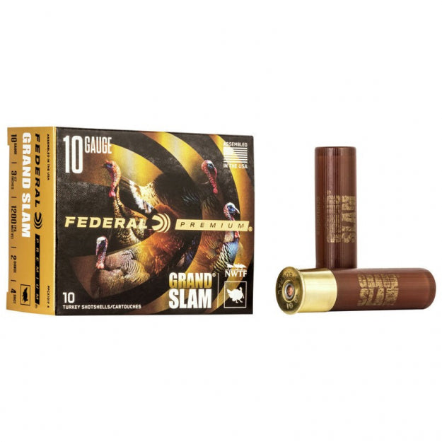 Federal 10 Gauge 3.5" #4 Grand Slam 2oz