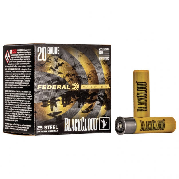 Federal 20 Gauge 3" #2 Blackcloud 1oz