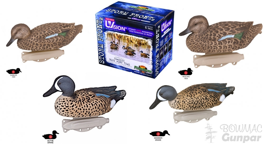 Blue Winged Teal Floaters (6-Pack)