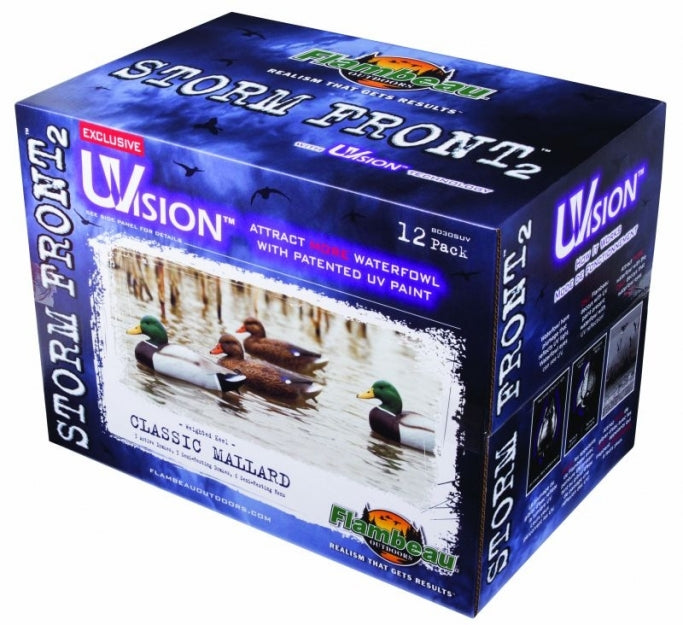 Storm Front 2 Mallard Floaters Decoys (12-Pack)