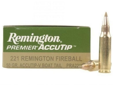 Remington 221 Fireball 50Gr AccuTip-V Boat Tail