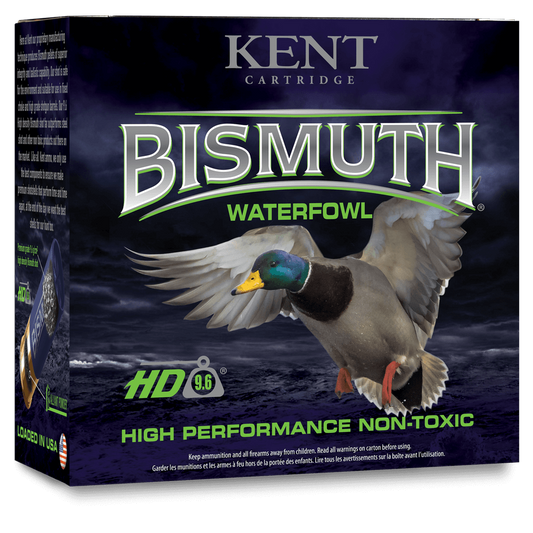Kent Cartridge Bismuth Waterfowl 12GA, 2-3/4", 1-1/4OZ, #4 B12W36-4 (25)