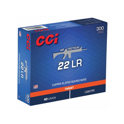 CCI Tactical, .22 LR, CPRN, 40 gr. (300 rnds)