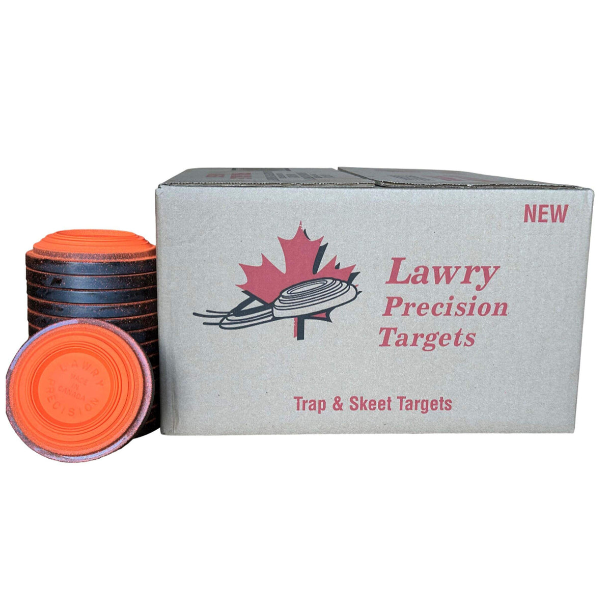 Clays - Lawry Precision Trap & Skeet Clays MADE IN CANADA - 135 per case