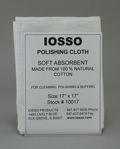 Iosso Polishing Cloth, 17"x17"