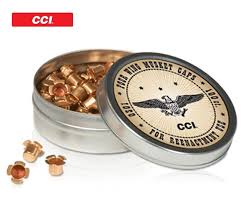 CCI Reenactment Musket Caps 100 Per Tin