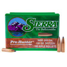 Sierra Pro-hunter .243 100gr Spitzer (100)