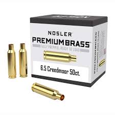 Nosler 6.5 Creedmoor Unprimed Factory Brass  (50)