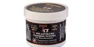 T17 Black Powder Pre-Saturated Cleaning Patches .50 Cal