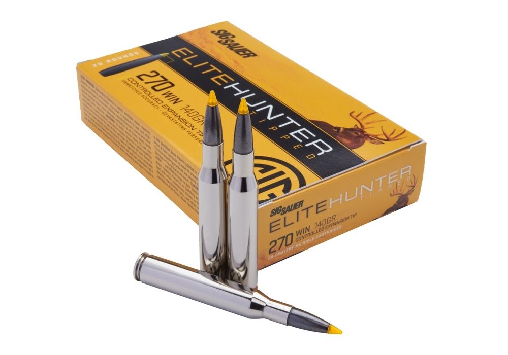 Ammo 270 Winchester 140GR Elite Series Tipped Box/20 Controlled Expansion Tip