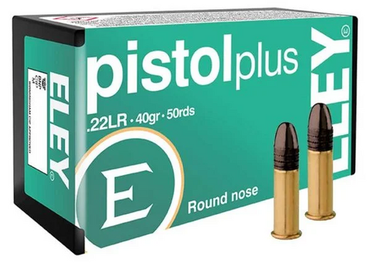 Eley .22 LR Pistol Plus Ammunition