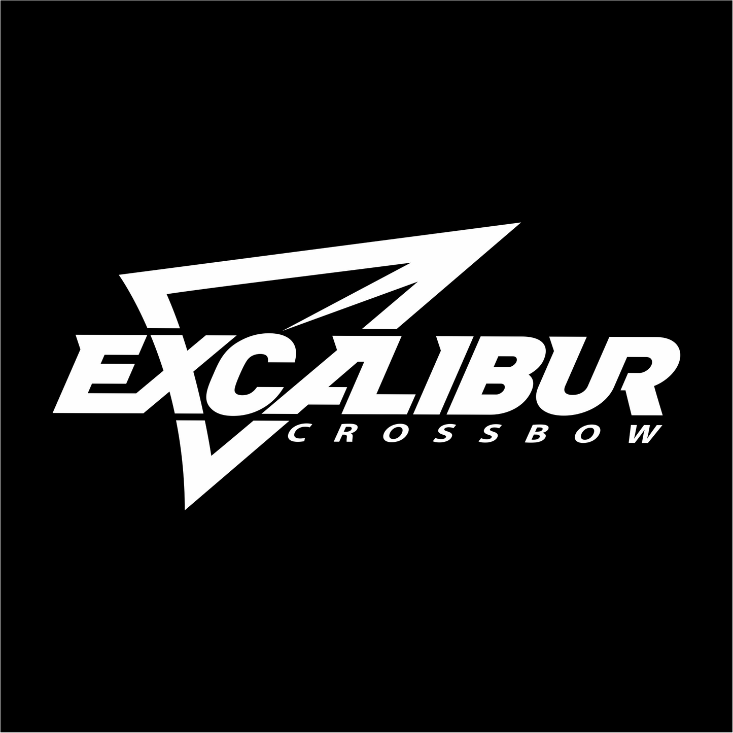 Excalibur Logo Sticker Each