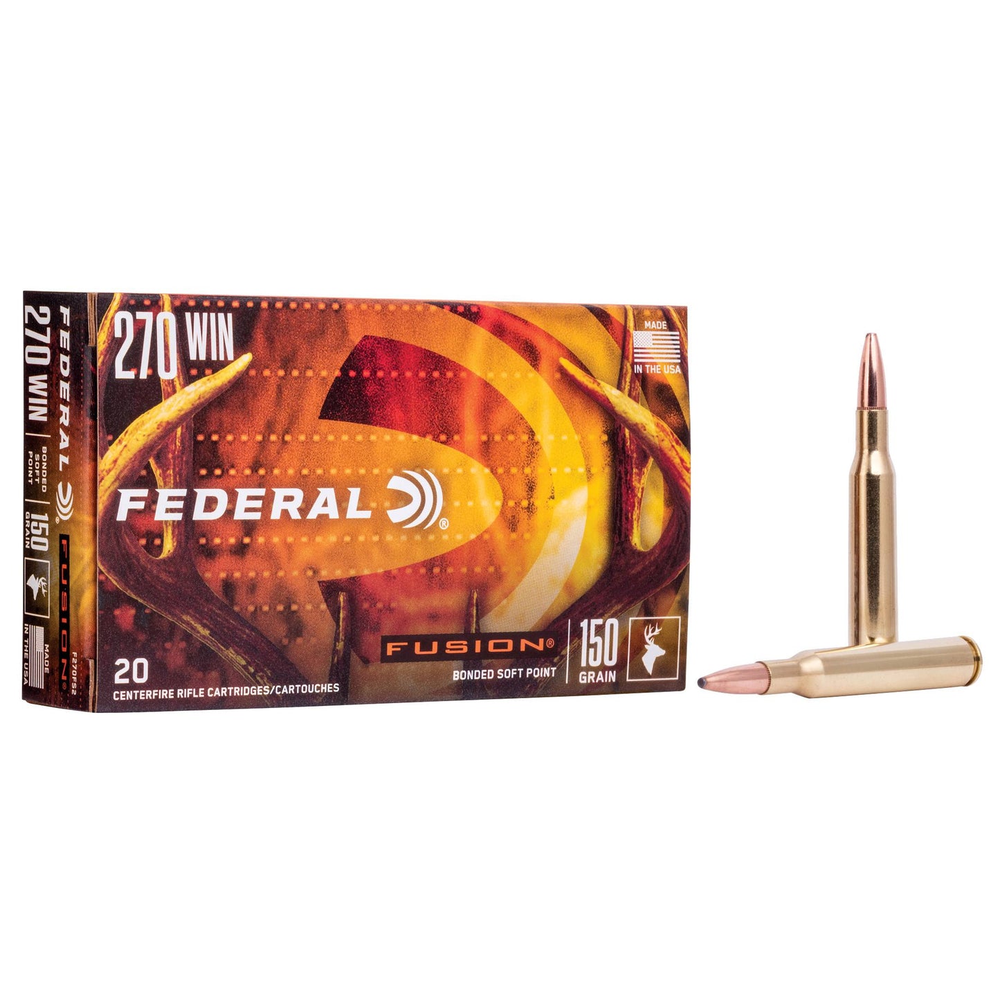 Federal Fusion 270 Win 150 Grain Soft Point