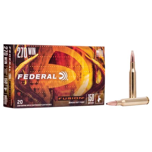 Federal Fusion 270 Win 150 Grain Soft Point