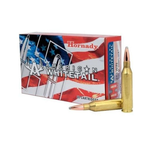 AMERICAN WHITETAIL 243 WIN 100GR INTERLOCK AMMO