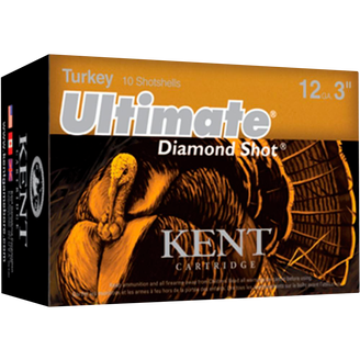Kent Cartridge Ultimate Diamond Shot Turkey 12GA, 2-3/4", 1-5/8OZ, #5 C122TK50-5 (10)