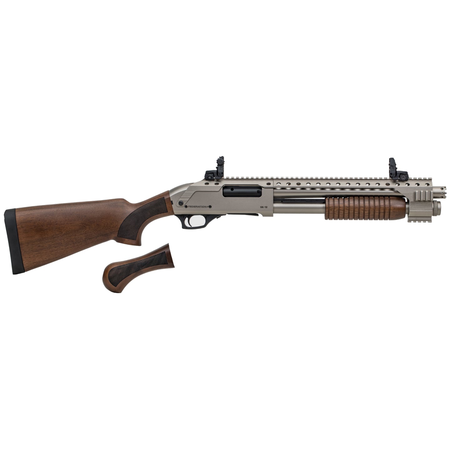 Federation Firearms GK-12 Marine, 12 Gauge, 3" Chamber, 15" Barrel, Walnut
