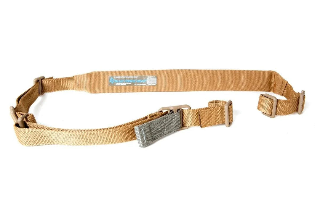 Vickers Padded 2-to-1 Push Button Sling, Coyote Brown