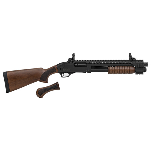 Federation Firearms GK-12 Black, Pump Action, 12 Gauge, 3" Chamber, 15" Barrel