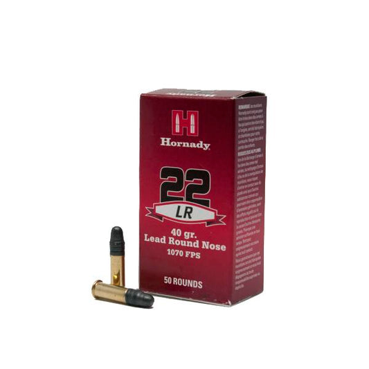 HORNADY 22 LR AMMO 40GR LRN