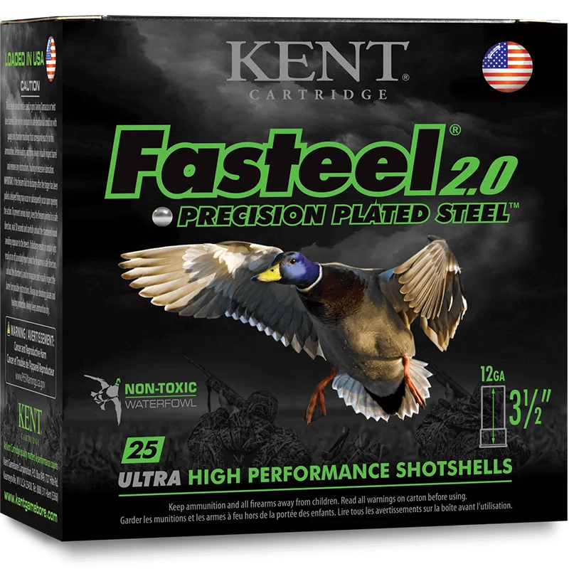 Kent Fasteel® 2.0 12GA 3.5" 1-3/8OZ, BB, - K1235FS40-3 (25)