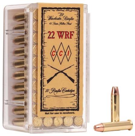 CCI, .22 WRF, 45gr