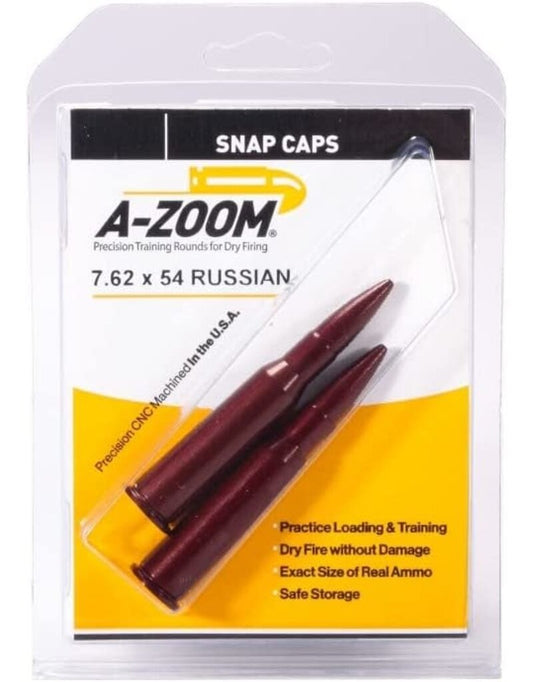 A-ZOOM 7.62 X 54R SNAP CAPS 2/PKG