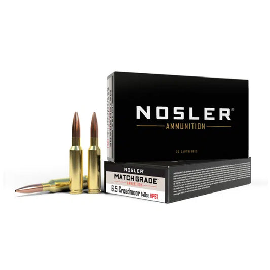SOLD OUT! Nosler 6.5 Creedmoor 140GR. Match