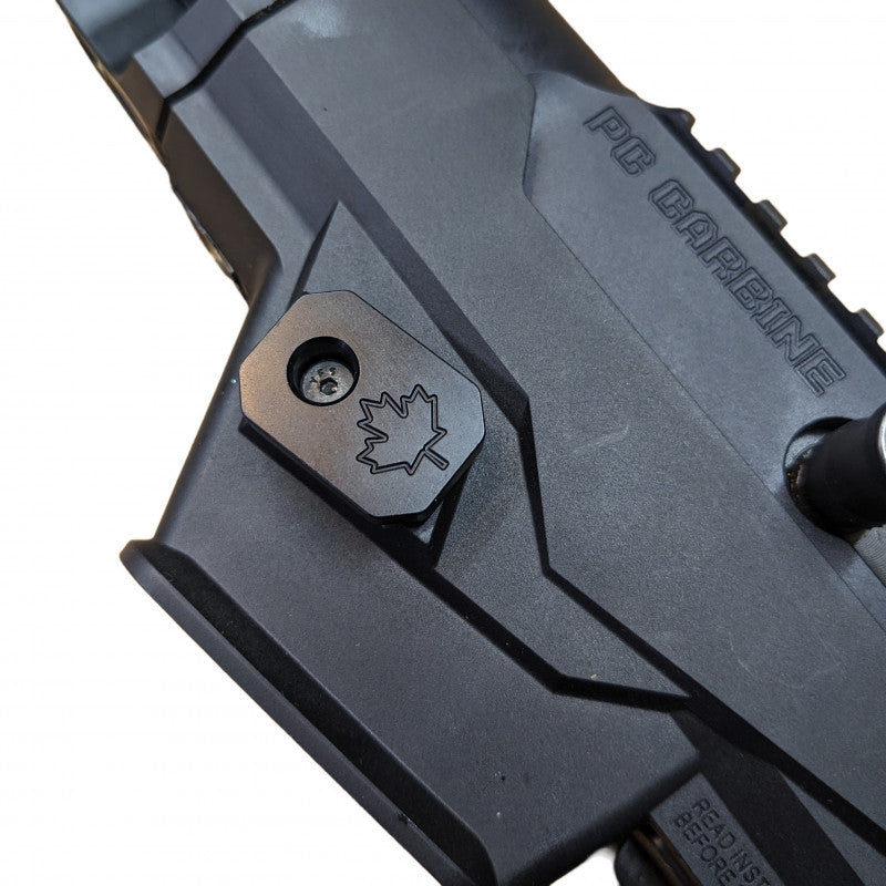 Ruger PC Carbine Maple Leaf Magazine Release