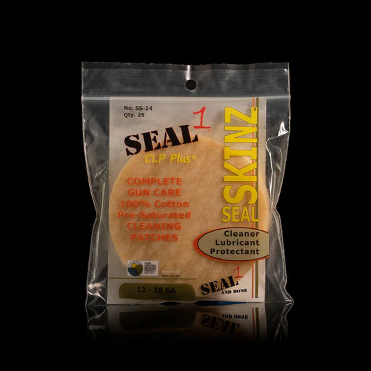12-16GA Seal Skinz Pre-Saturated Cleaning Patches