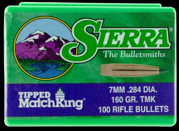 Sierra Tipped MatchKing .284 (7mm) 160gr (100)