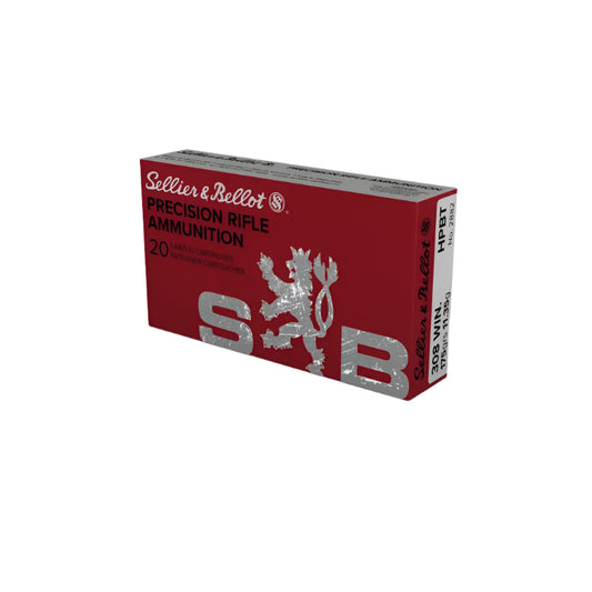 Sellier & Bellot .308 WIN 175gr 20RDS HPBT OTM MATCH