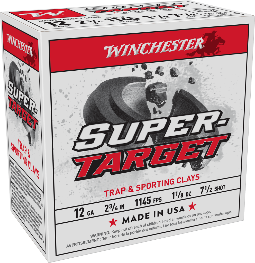 SUPER-X SUPER TARGET 12 GA. 2.75" 1.1/8OZ. #7 1/2