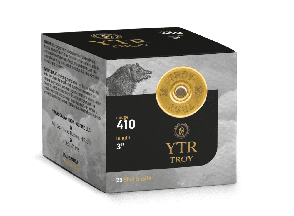 Troy Ammunition 3", .410, 5/8oz, #6 Lead, 1150fps, 25rds