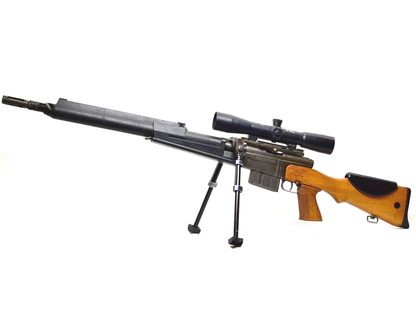 FR-F2 French Military Sniper Rifle. Bolt Action, 7.62×51mm, 23.6" Barrel