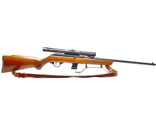 Cooey 64A, .22LR, Wood, 20" barrel - Weaver 4x32