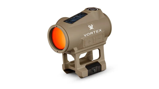 Vortex Crossfire II Solar Red Dot, 2 MOA, Tan