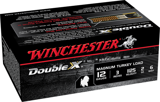 Winchester Double X Magnum Turkey 12 Gauge 3" 2 oz #6 Copper-Plated Lead Shot (10)