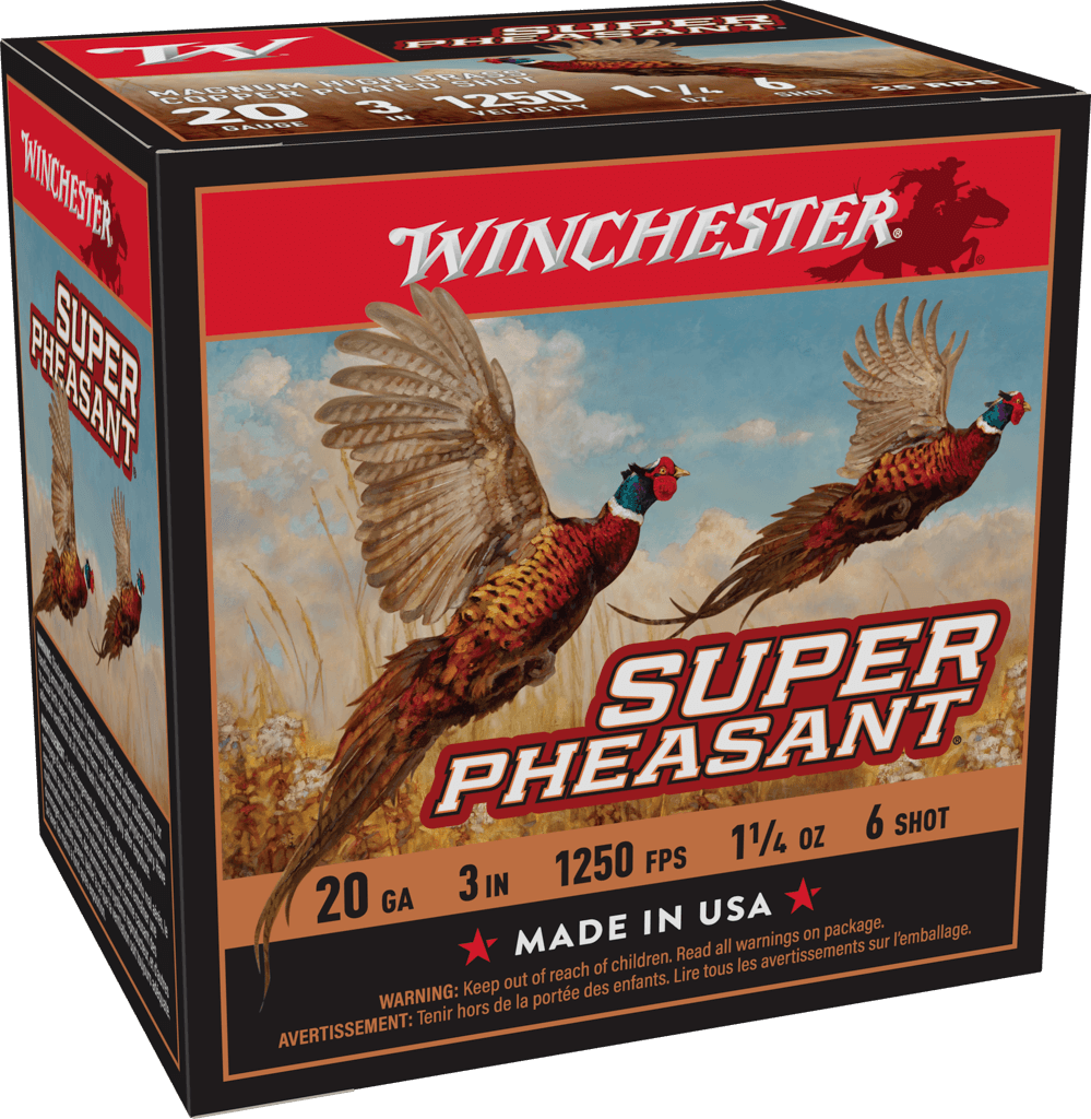 WINCHESTER 20 GA 3" 1.25 OZ. #6 LEAD